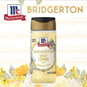 McCormick Bridgerton Sweet Lemon Finishing Sugar (3.6oz/102g) *Sealed New*
